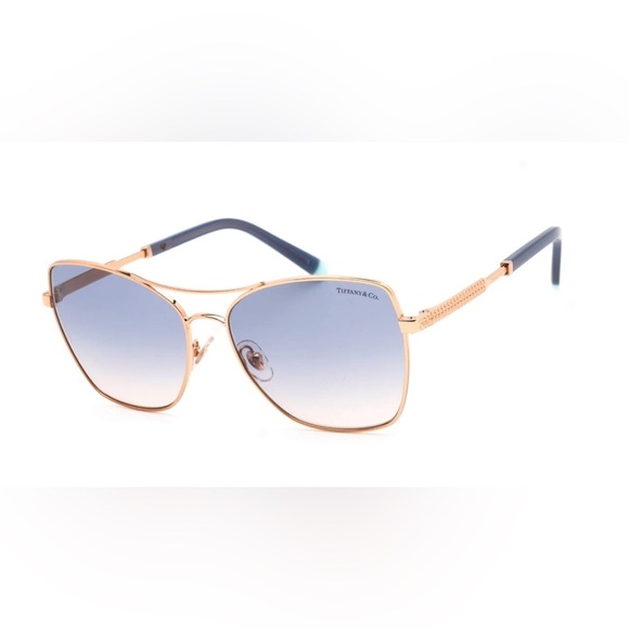 Tiffany Sunglasses: Rose Gold 🖤 Cat Eye 🖤 Aviators - Picture 1 of 6